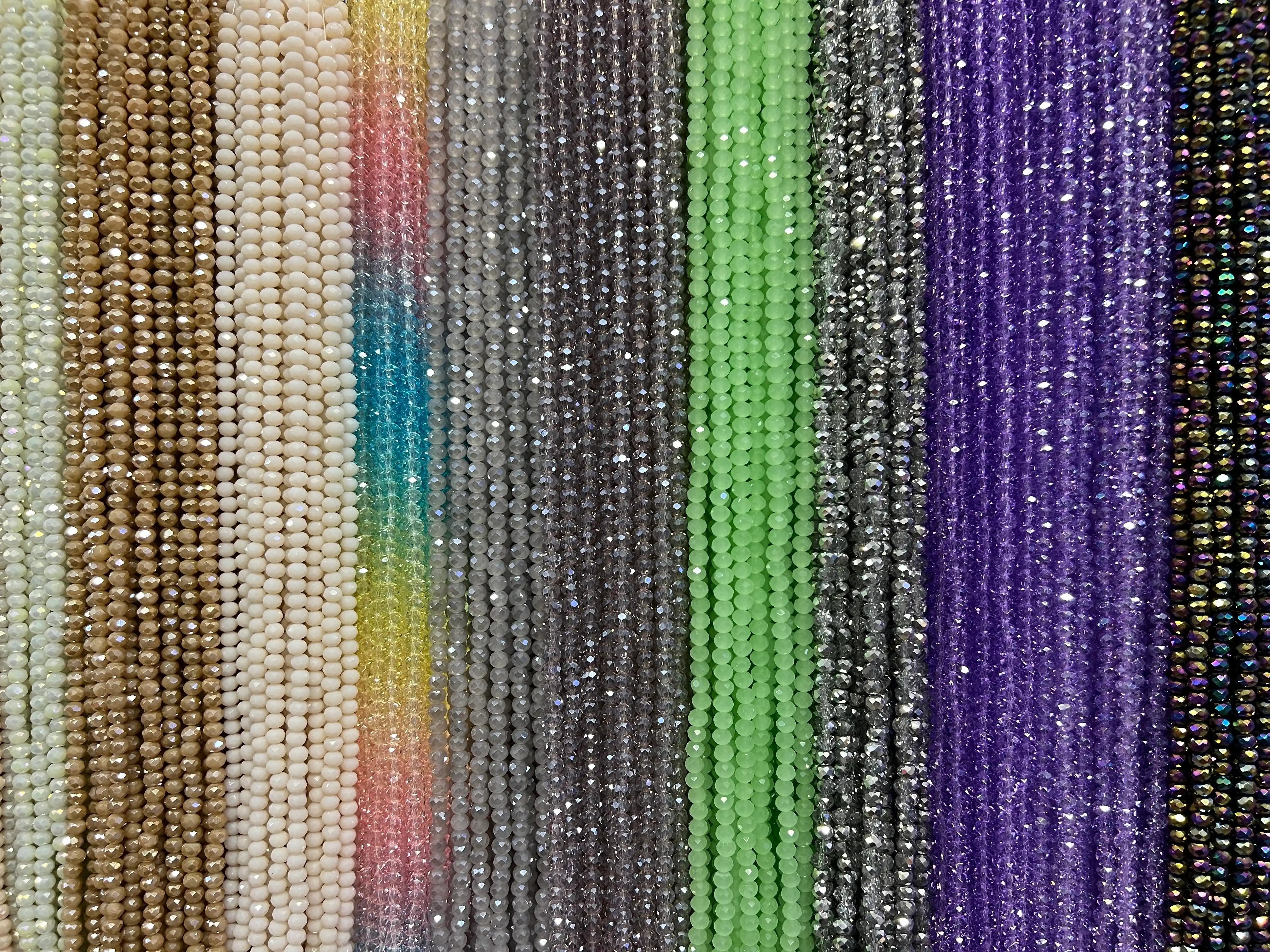Dowarm 200 perline briolette in cristallo da 8 mm, per la creazione