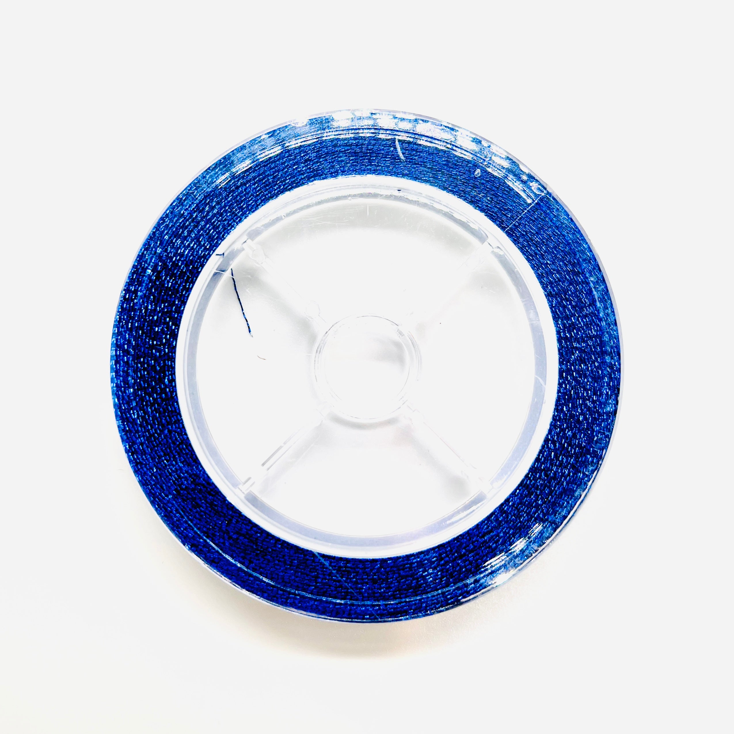 Filo Tricotin Lurex colore blu 4mm GDO