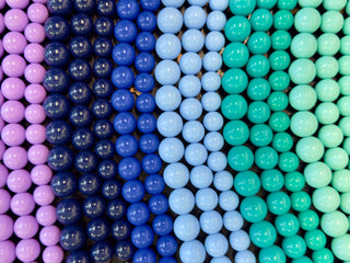 Perle Tonde in Resina