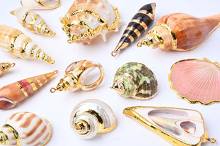 Pendenti Conchiglia Dorati