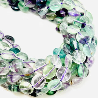 Ciambella In Fluorite Multicolore Pi 30mm - Collane Con Ciondolo - Foto 4