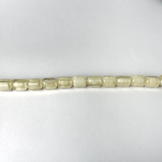 Perle in Resina Cilindro Bianco - 14 x 11 mm - Perle per Bigiotteria e Gioielli fai da te