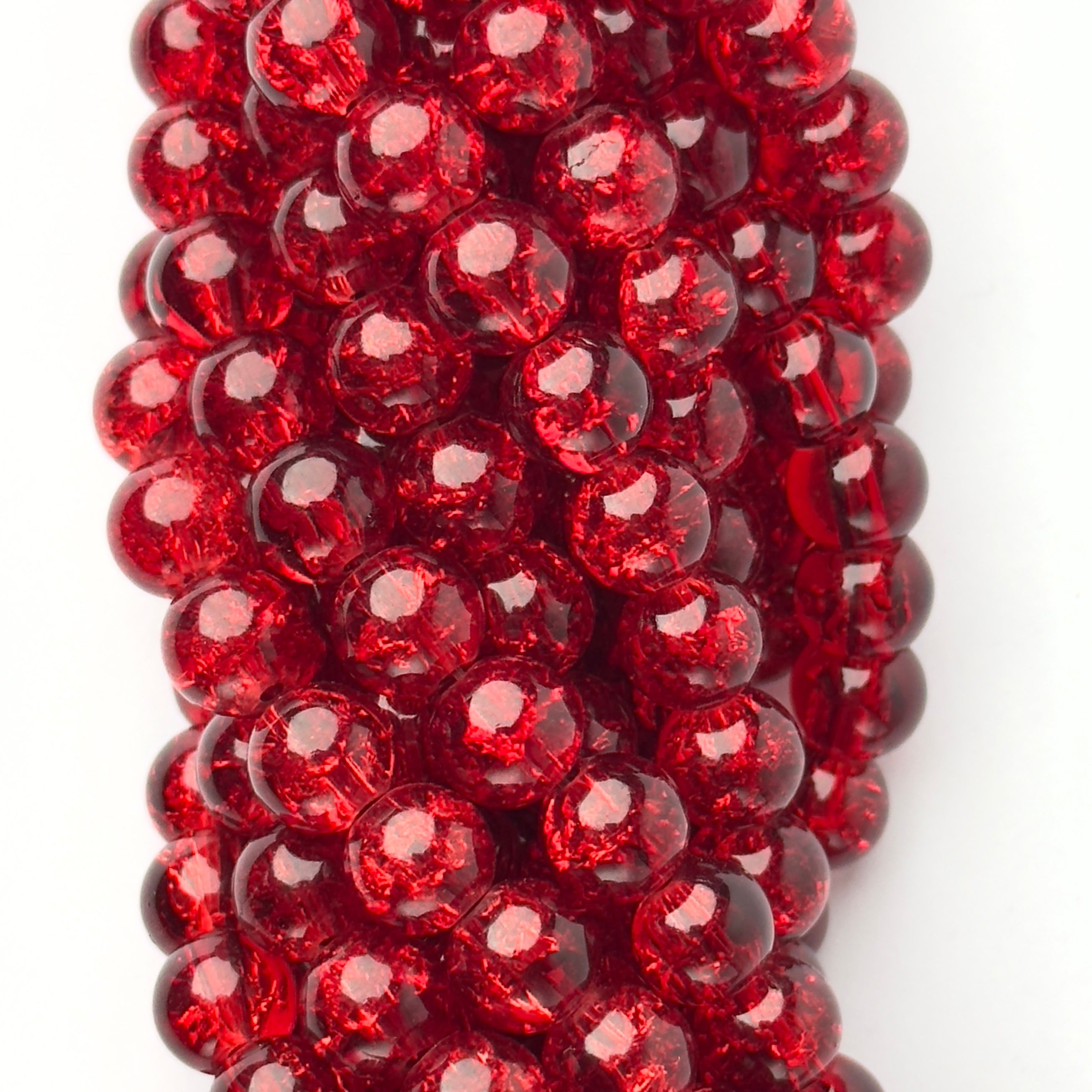 Perle Rosse Crackle 8 Mm - Materiali - Bigiotteria - Di Mila - Foto 10
