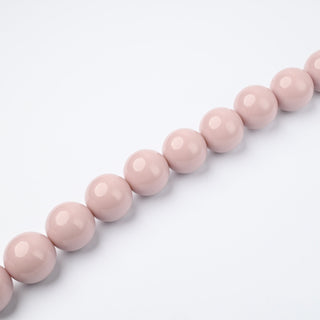 Perle in Resina Tonde 17mm Lilla - Filo da 25 cm | Sarobidy