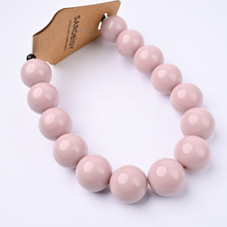 Perle in Resina Tonde 17mm Lilla - Filo da 25 cm | Sarobidy