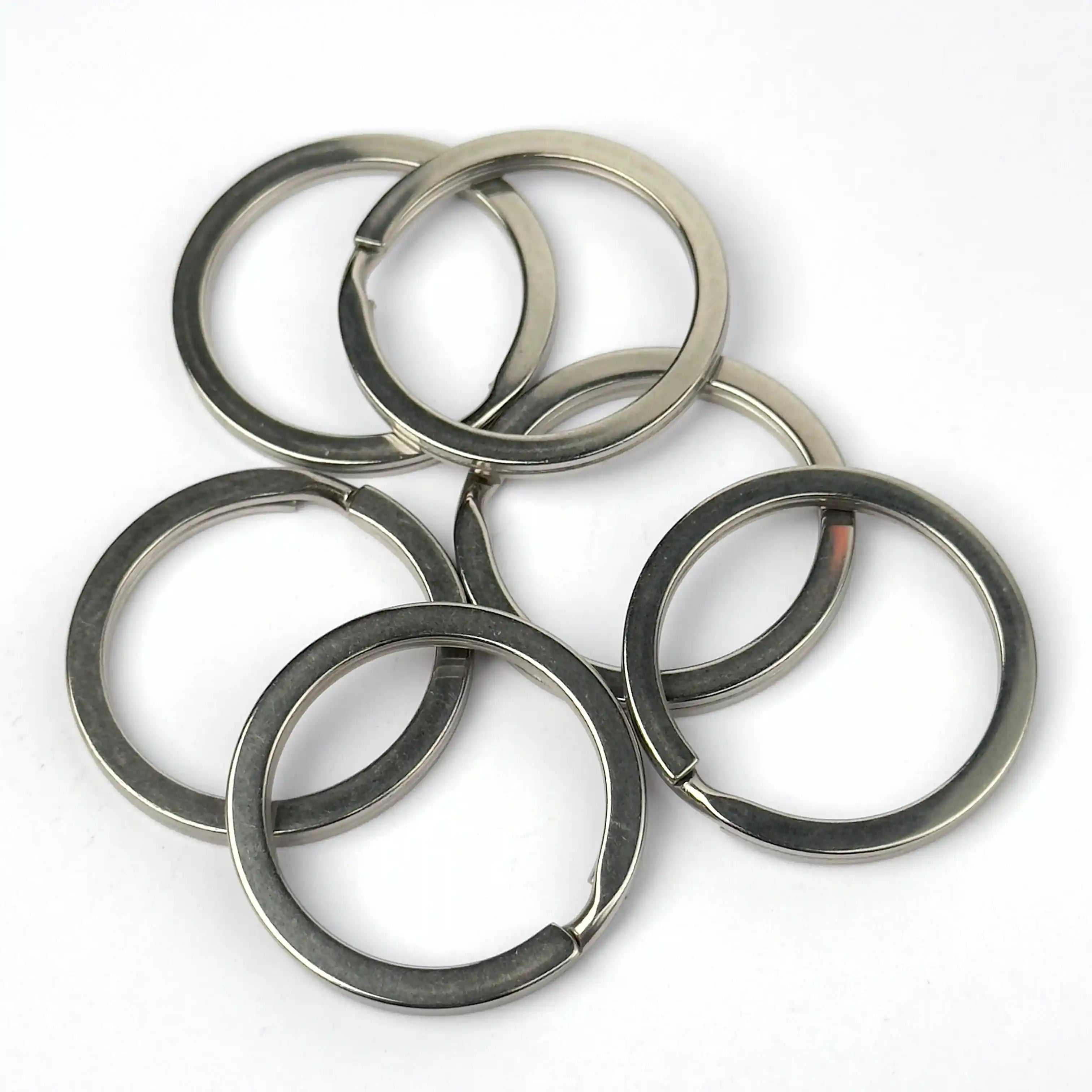 Cavo Portachiavi In Acciaio Al Titanio Da 15 Cm, Anello A Filo Regolabile Per Chiavi E Accessori | Multicolore, Leggero E Resistente Per Escursioni E Viaggi
