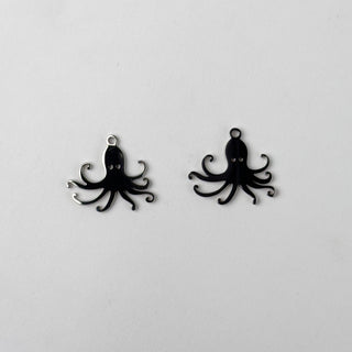Charm in Acciaio Polipo 14mm - 2 pz