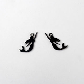 Charm in Acciaio Sirena 20mm - 2 pz