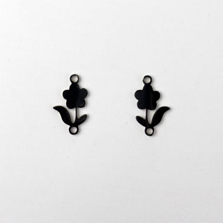 Charm in Acciaio Fiore 18mm - 2 pz