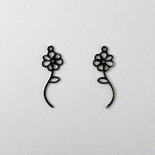 Charm in Acciaio Fiore 26mm - 2 pz