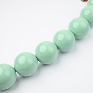 Perle in Resina Tonde 30mm Tiffany - Filo da 25 cm | Sarobidy