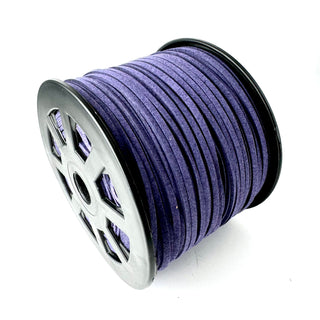 Laccetto Microfibra Alcantara Viola - Diametro 2,5mm