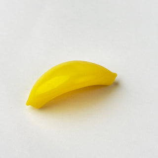 Perle Vetro Soffiato Banana Giallo - 45mm