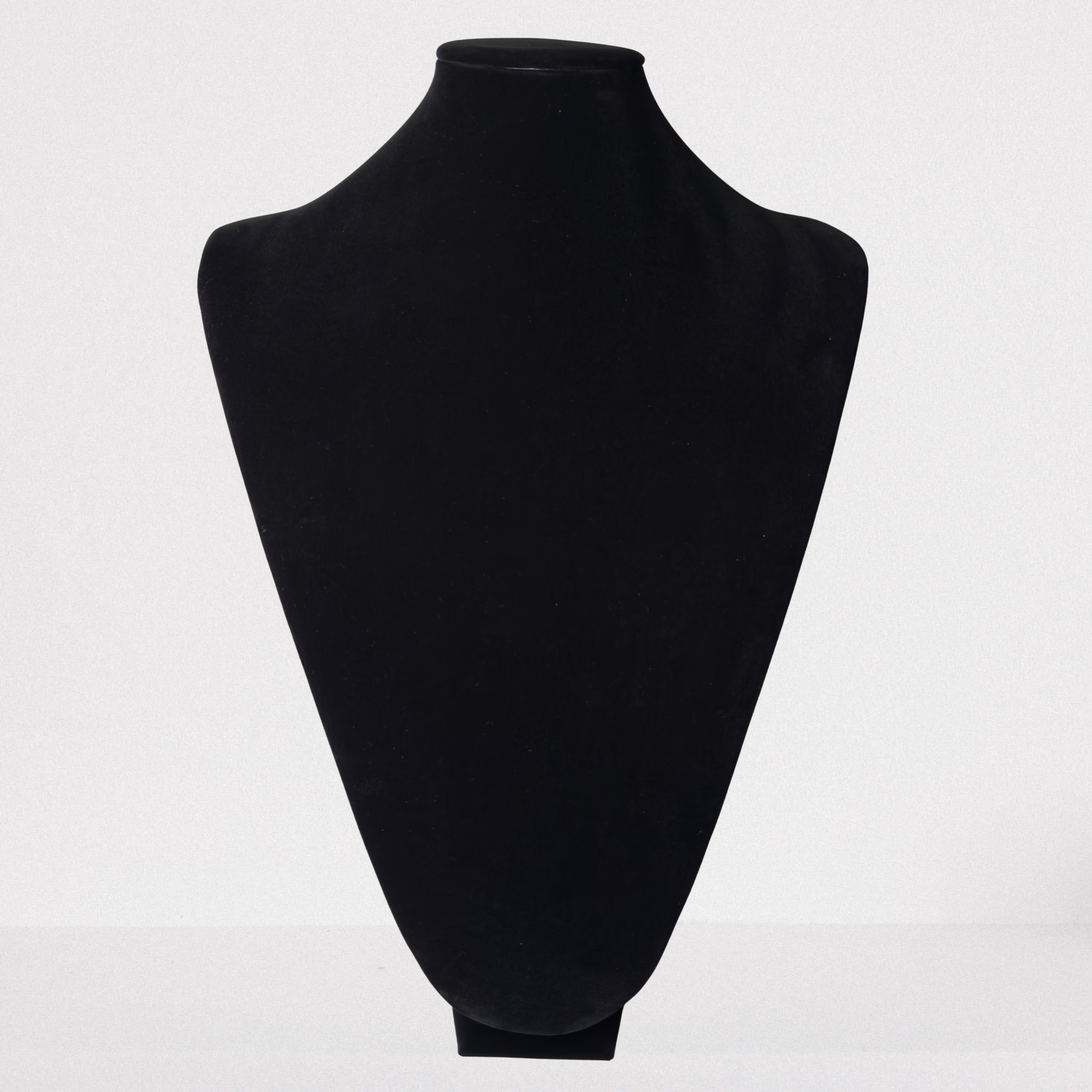 Schwarzer Samt-Halskettenständer 36x26mm – Sarobidy