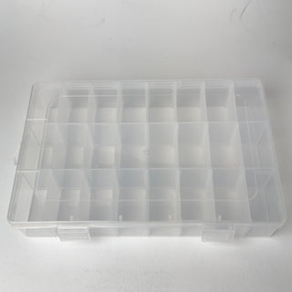 Contenitore Organizer Perline 19,5x13 cm con 24 Scomparti Modificabili