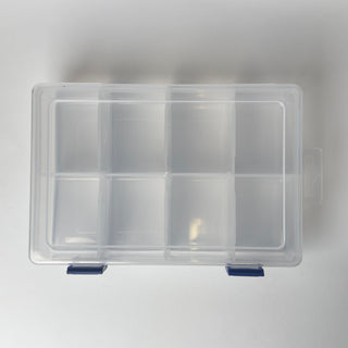 Contenitore Organizer Perline 20x13,5 cm con 8 Scomparti Modificabili