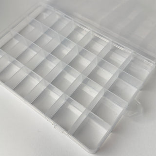 Contenitore Organizer Perline 19,5x13,2 cm con 24 Scomparti