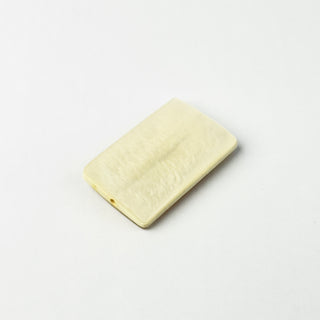 Perla Luce d'Avorio Rettangolo 29x18x8mm - 1 pz