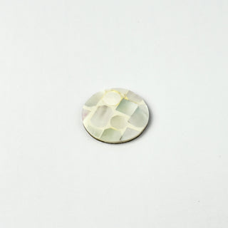 Cabochon Luce d'Avorio Tondo 19x2mm - 1 pz