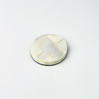 Cabochon Luce d'Avorio Disco 25x4mm - 1 pz