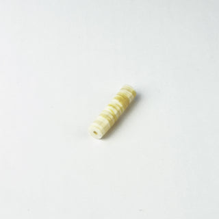 Perla Luce d'Avorio Cilindro 20x5mm - 1 pz