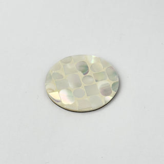 Cabochon Luce d'Avorio Disco 30x2,1mm - 1 pz