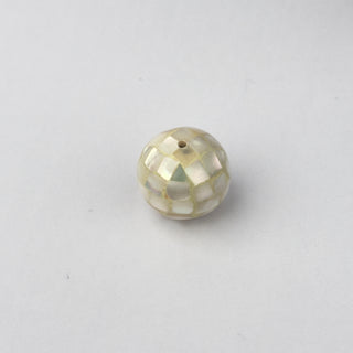 Perla Luce d'Avorio Tonda 17mm - 1 pz