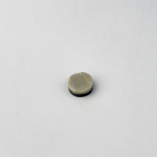 Cabochon Luce d'Avorio Disco 10x4mm - 1 pz