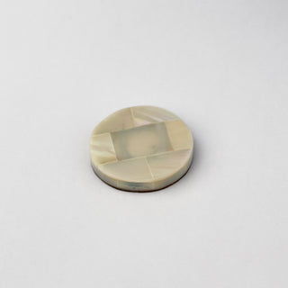 Cabochon Luce d'Avorio Disco 26x5mm - 1 pz