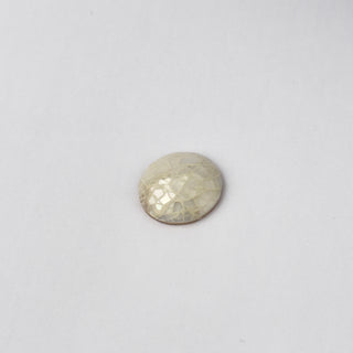 Cabochon Luce d'Avorio Mezza Sfera 18x5mm - 1 pz