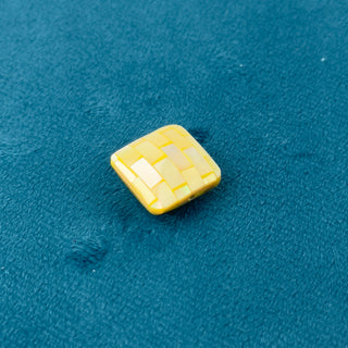 Perla Riflessi di Miele Quadrato 15x8mm - 1 pz