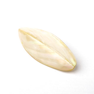 Perla Riflessi di Miele Navetta 60x26x13mm - 1 pz