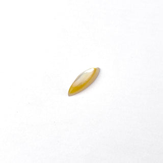 Cabochon Riflessi di Miele Navetta 18x6x5mm - 1 pz