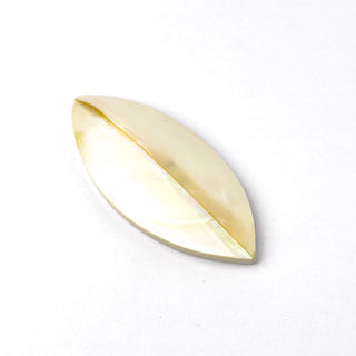 Cabochon Riflessi di Miele Navetta 60x26x8mm - 1 pz