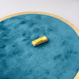 Perla Riflessi di Miele Rettangolo 20x6x6mm - 1 pz