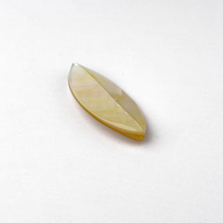 Perla Riflessi di Miele Navetta 40x18x7mm - 1 pz