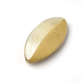 Perla Riflessi di Miele Navetta 60x27x13mm - 1 pz