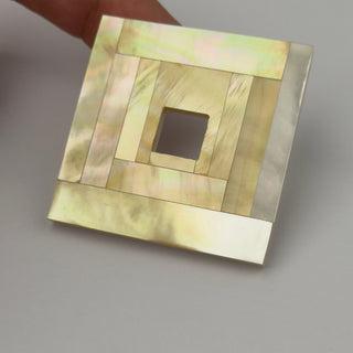 Elemento Riflessi di Miele Quadrato 45x5mm - 1 pz