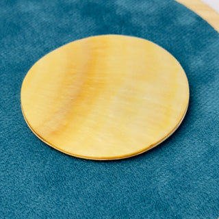 Cabochon Riflessi di Miele Disco 51x4mm - 1 pz