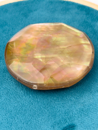 Perla Riflessi di Miele Disco 60x13,0mm - 1 pz