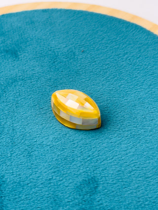 Cabochon Riflessi di Miele Navetta 23x13x10mm - 1 pz