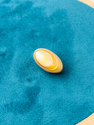 Perla Riflessi di Miele Ovale 23x13mm - 1 pz