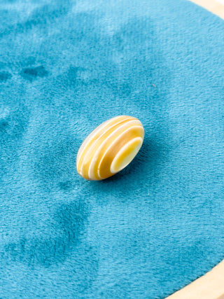 Perla Riflessi di Miele Ovale 23x13mm - 1 pz