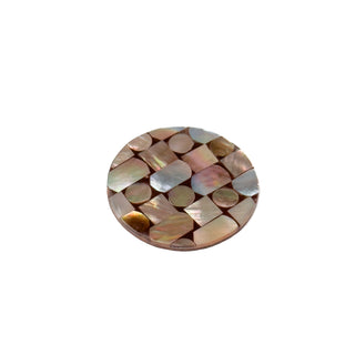 Cabochon Rosa del Deserto Disco 31x2mm - 1 pz