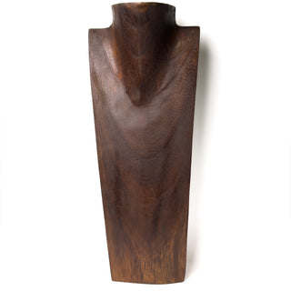 Espositore per Collane in Legno Colore Marrone 40 x 15 cm
