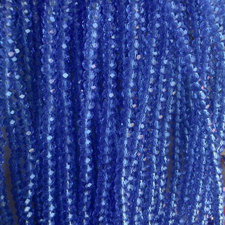 Filo di Cristallo Trasparente Blu - 2 mm