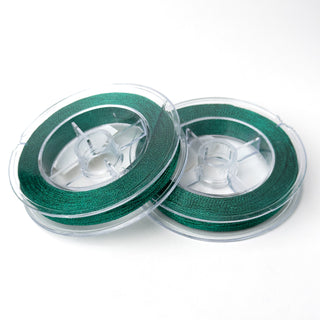 gelbes Lurex-Häkelgarn, volle Länge 45 m, Dicke 0,6 mm 