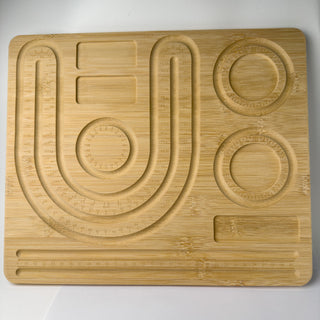 Tavoletta Creativa in Legno per Perline in Legno 35x28,5 cm