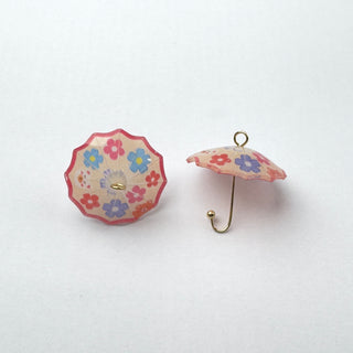 Pendente Ombrello Fiorellini Rosa - 25mm