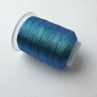 gelbes Lurex-Häkelgarn, volle Länge 45 m, Dicke 0,6 mm 